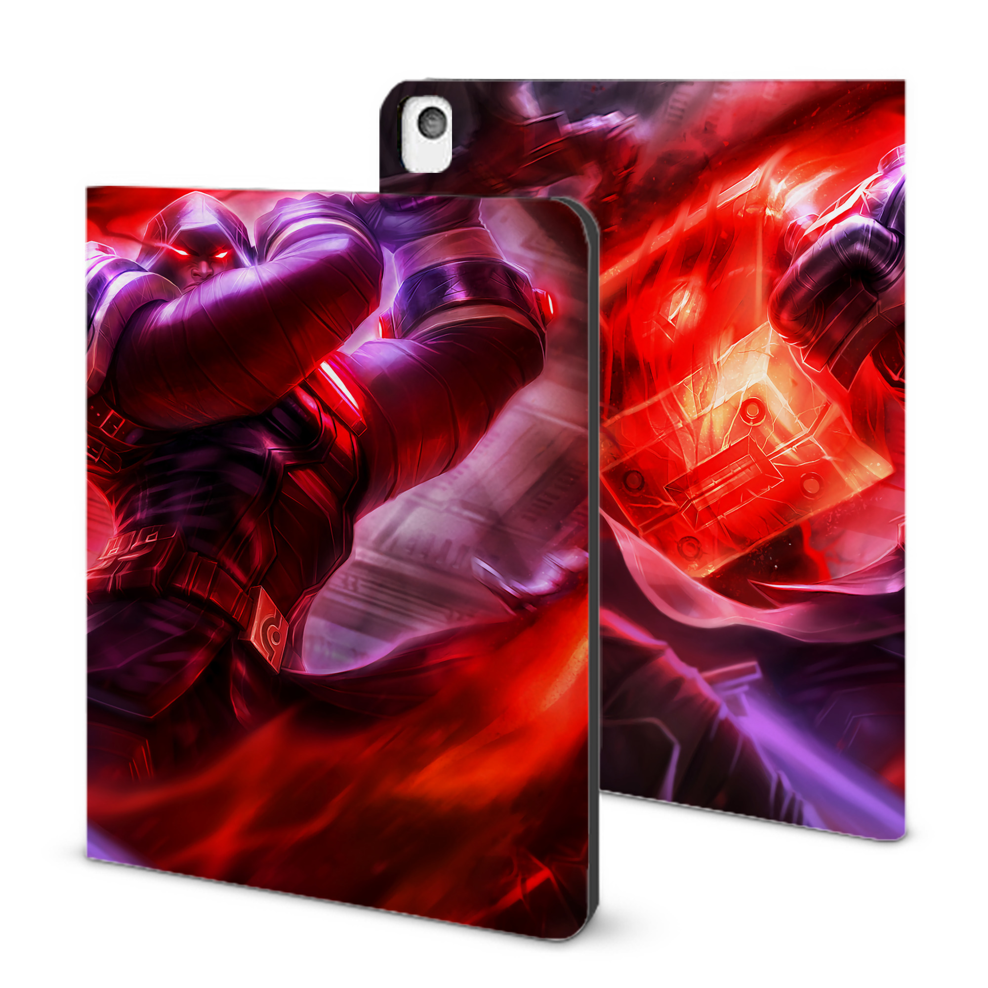 （画像用） リーグ・オブ・レジェンド League of Legends LOL IPadケース ペンホルダー付き ブックスタイルデザイン